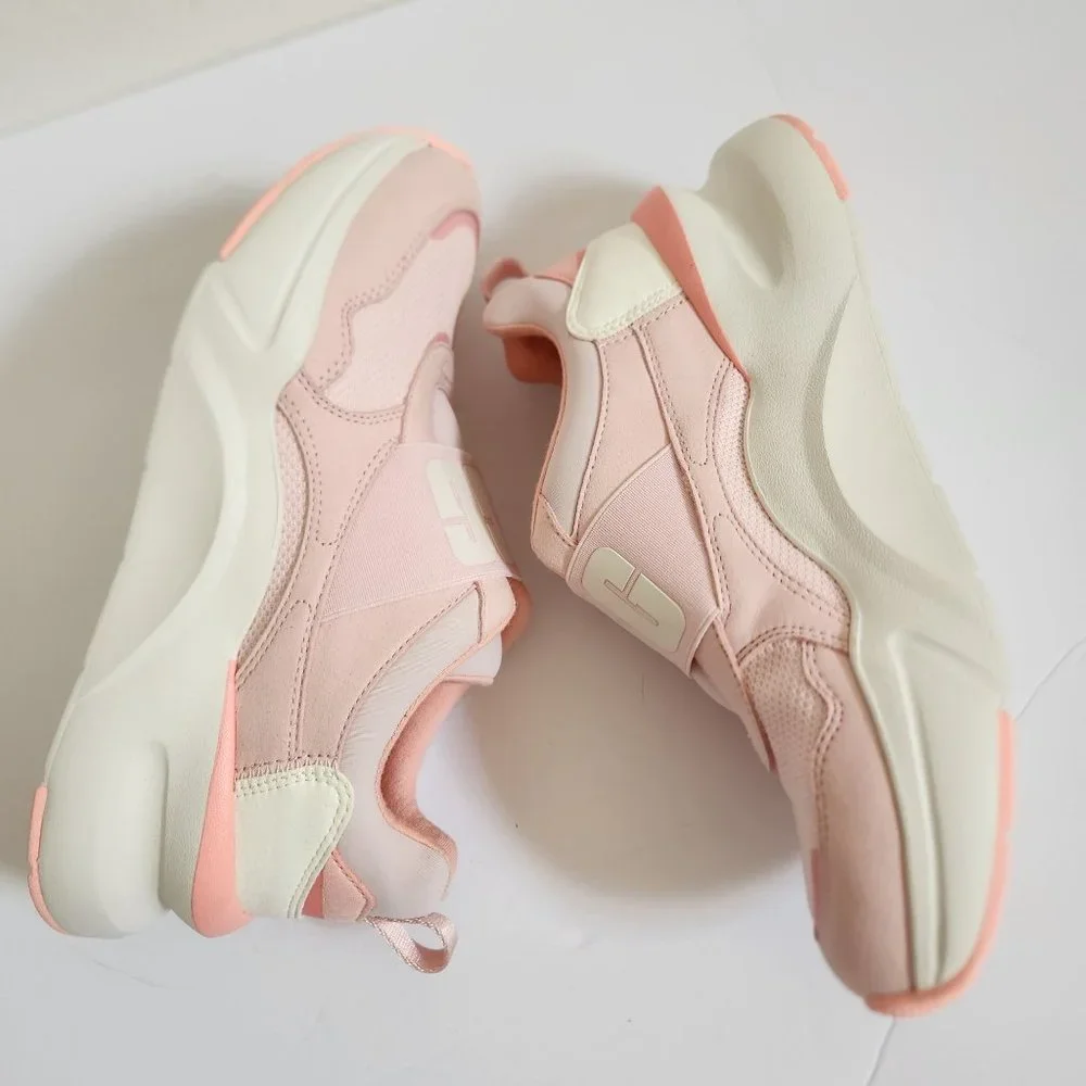 Ugg Posie Pink / White La Flex Slip On Trainer, Size 7 - Picture 9 of 15
